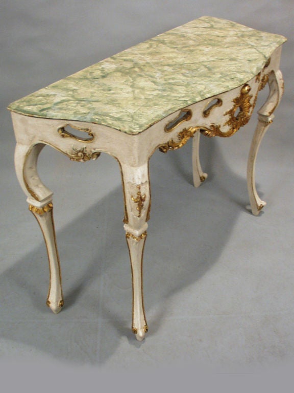 Faux Painted Console