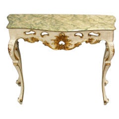 Faux Painted Console