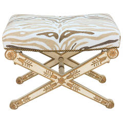 Empire Form Painted Stool