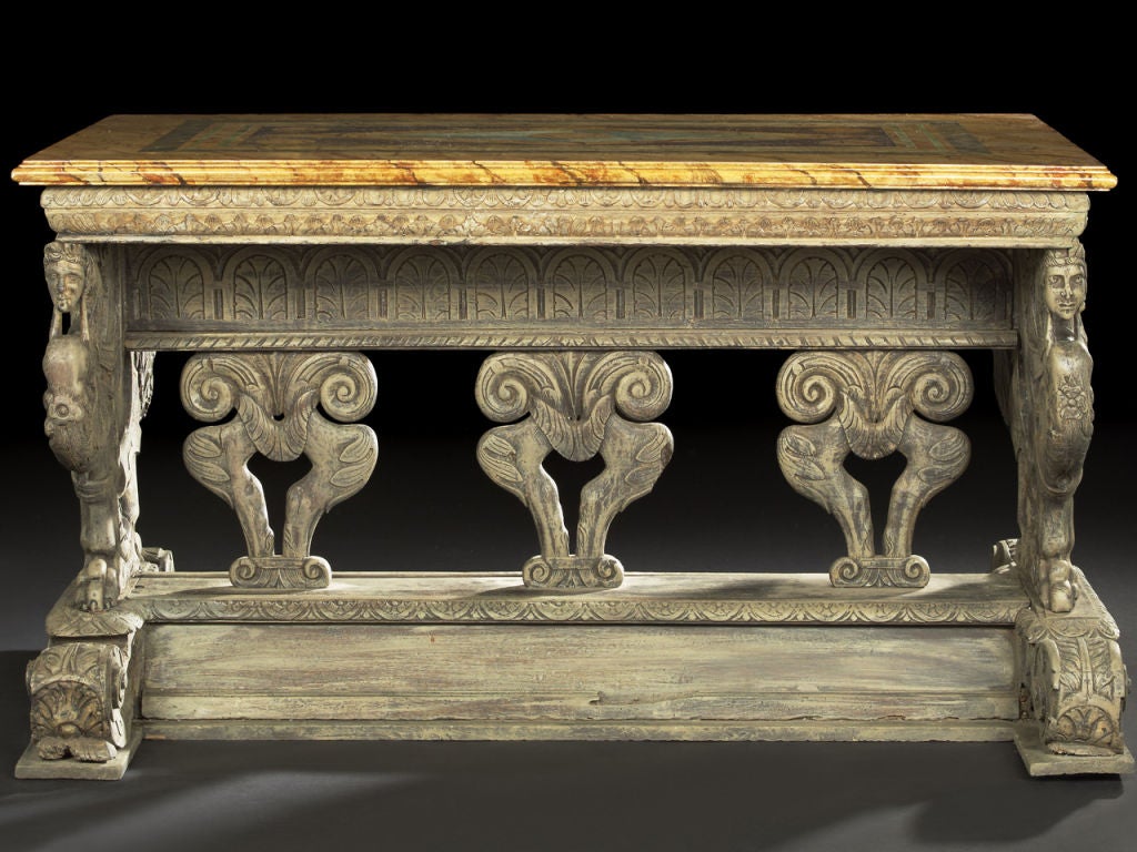 Italian Early Renaissance Center Table