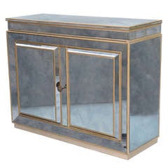 Mirrored Bar Cabinet