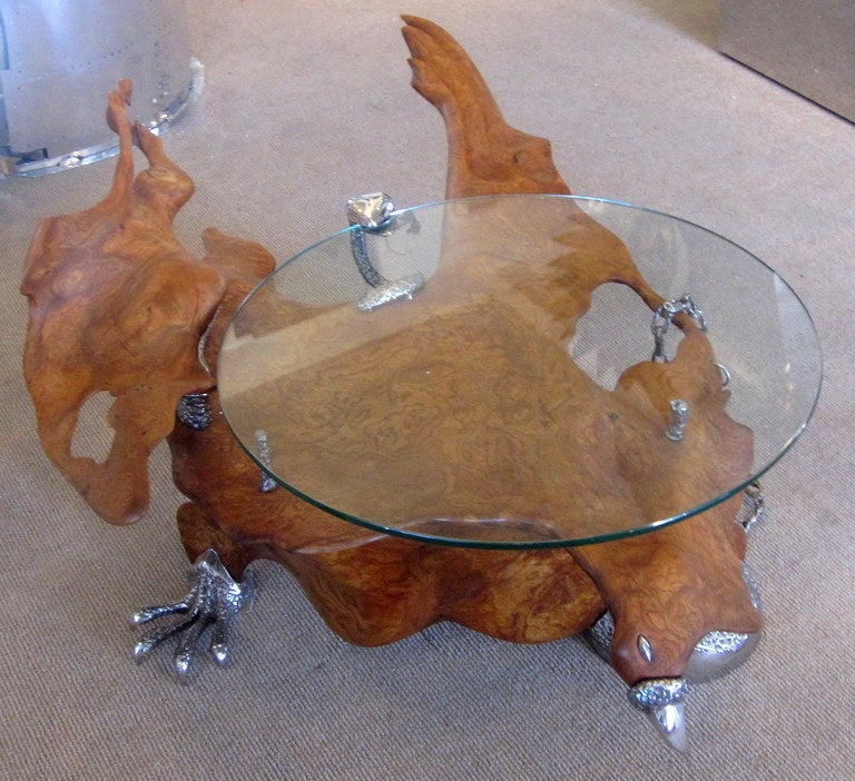 Mid-Century Sculptural Coffee Table 1