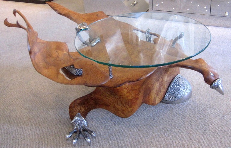 Mid-Century Sculptural Coffee Table 3