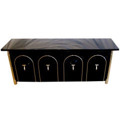 Mid-Century  Lacquered Credenza
