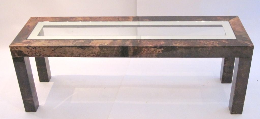 Aldo Tura Mid-Century Console Table
