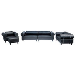 5 Pc. Monumental Mid-Century Sofas and Chair Set 6