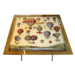 Piero Fornasetti Printed Acrylic Table