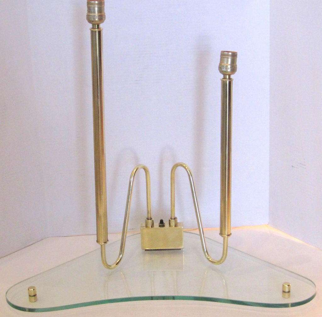 Brass Fontana Arte Table Lamp