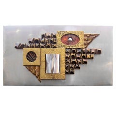 Mid-Century Metal Wall Art