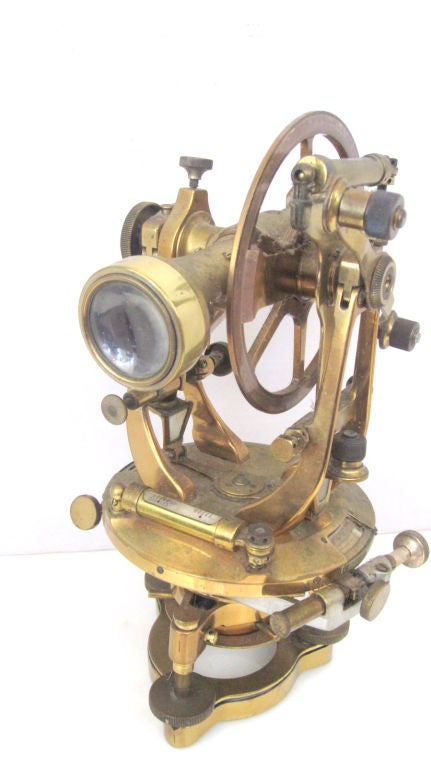 American Eary 20th Century Bronze Sextant