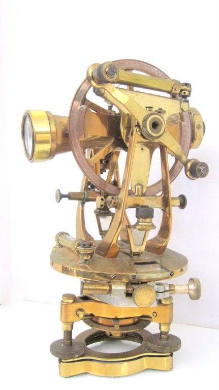 Eary 20th Century Bronze Sextant 1