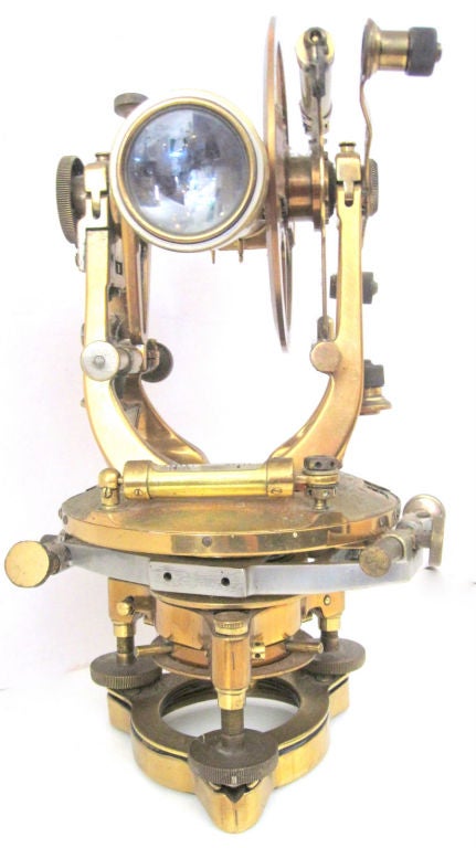 Eary 20th Century Bronze Sextant 2