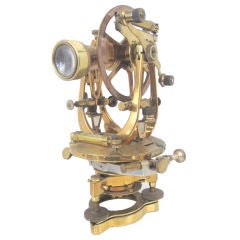 Used Eary 20th Century Bronze Sextant