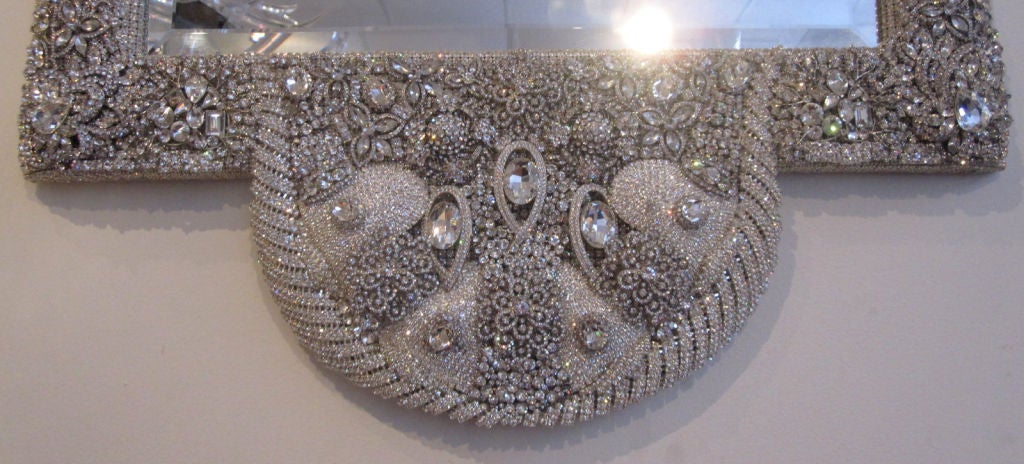 Swarovski Crystal Jeweled Mirror 1