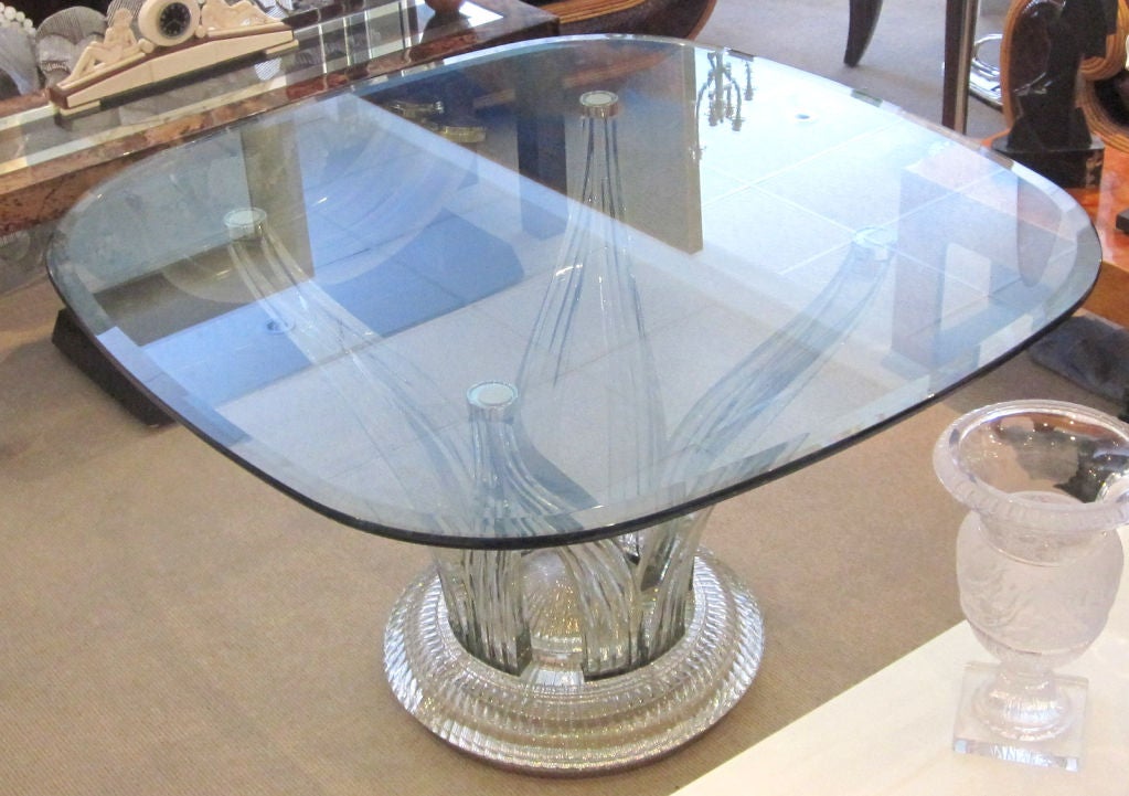 baccarat crystal table