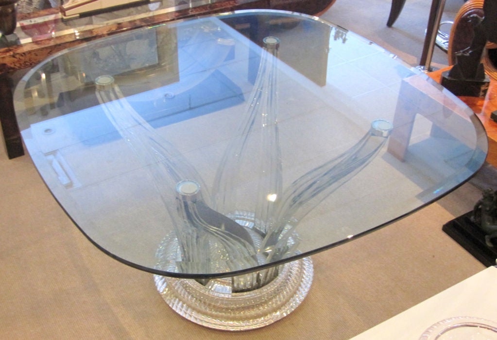 Baccarat Glass Table 1