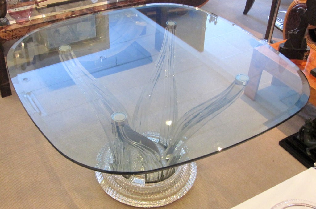 Baccarat Glass Table 2