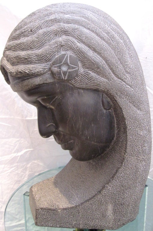 Stunning French Art Deco Marble Sculpture at 1stdibs