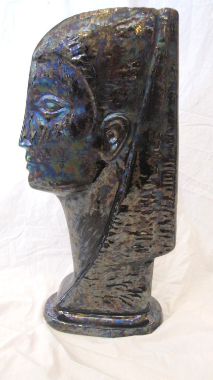 Cubism Sculpture in Profile 2