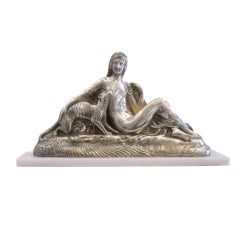 French Art Deco Bronze Sculpture signed G. Gillot 10