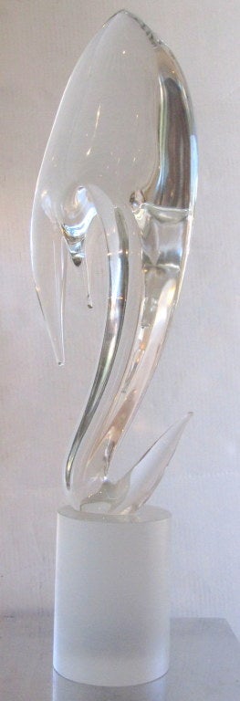 Pino Signoretto Mid-Century Murano Glass Abstact Sculpture 3