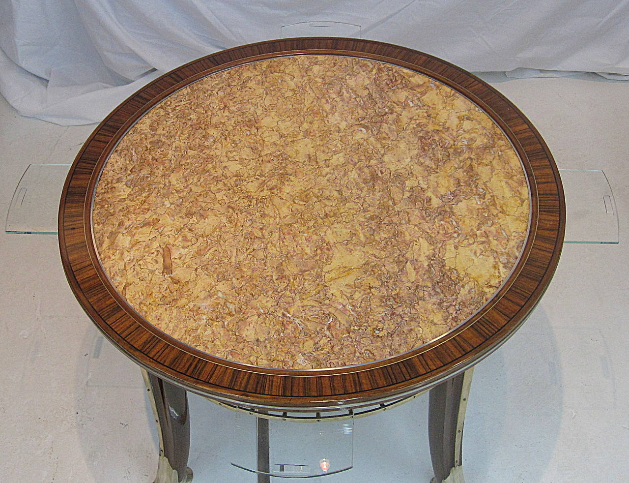 Early 20th Century Modernist French Art Deco Cocktail Table by DJO Bourgeois For Sale