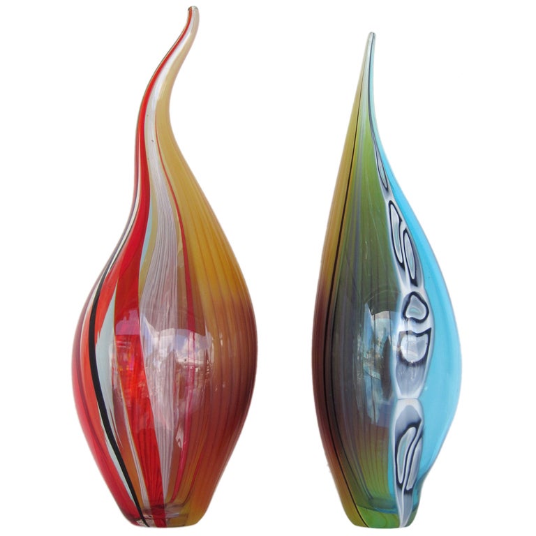 Glass Art Vessels by Afro Celotto