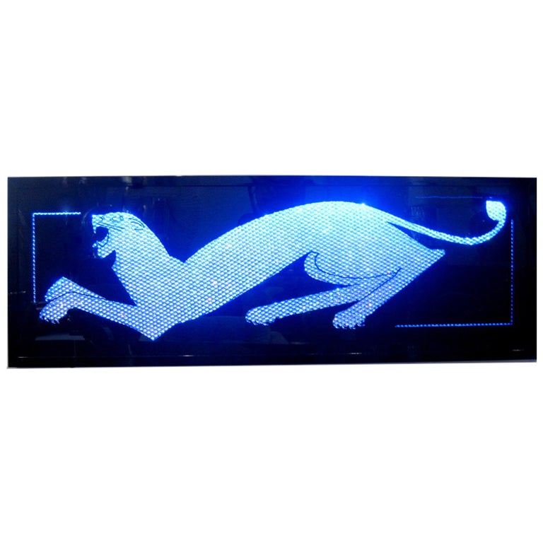 Crystal  Panther Wall Art For Sale