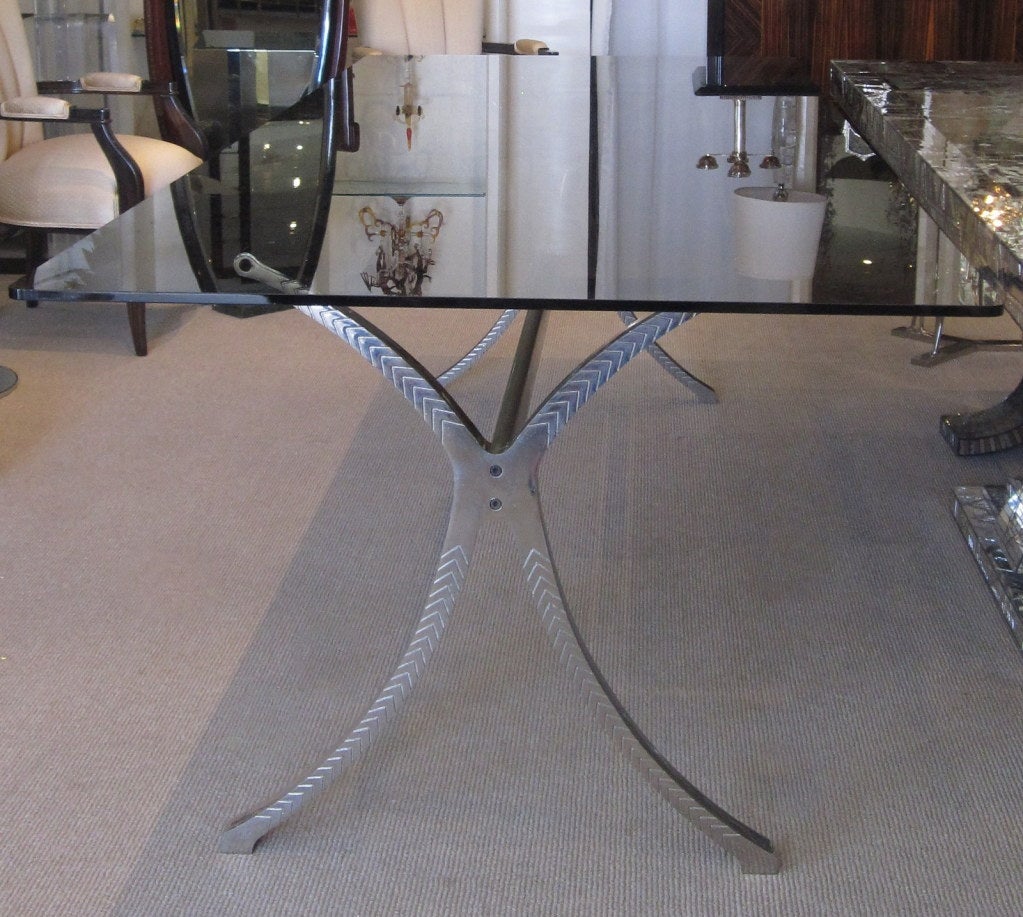 Mid-20th Century Elegant French Modernist  Table