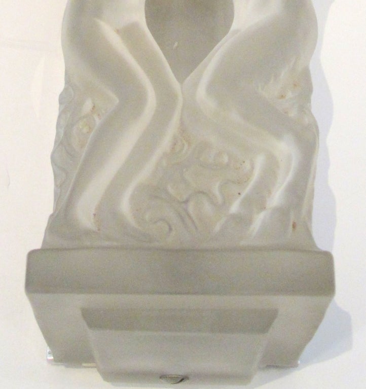 Rene Lalique Pan And Nymph Wall Sculpture 3