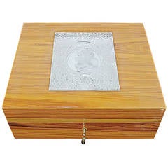 Vintage Lalique Jewelry Box