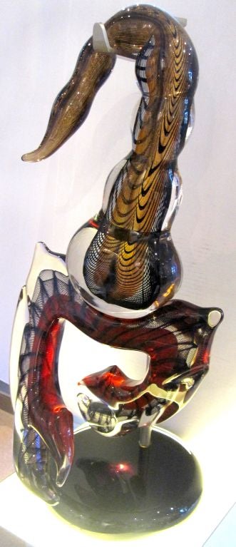 Murano Art Glass Scorpion Sculpture 3