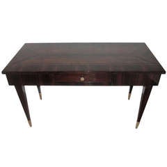 French Art Deco Macassar Desk