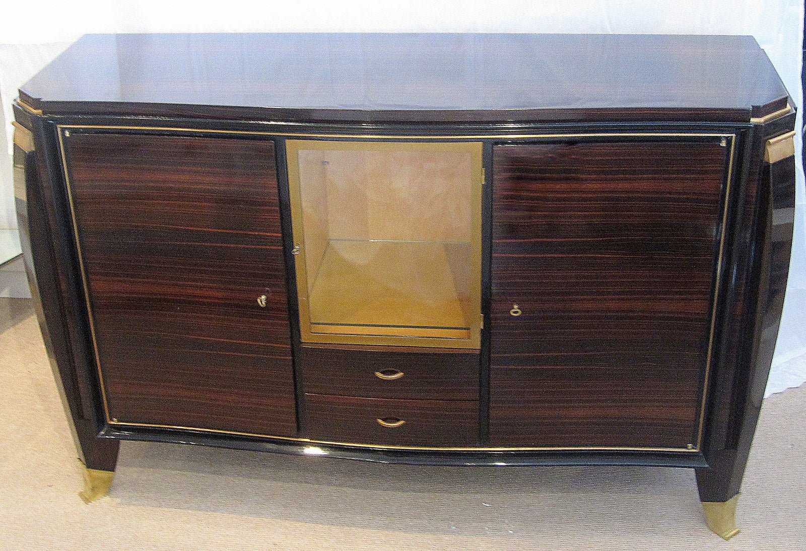 Maurice Rinck French Art Deco Sideboard