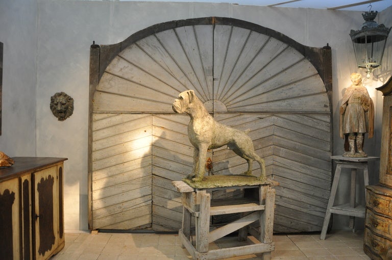 A Pair Of French Early 19th Century Carriage Doors