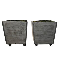 A french pair of planters early 20th century