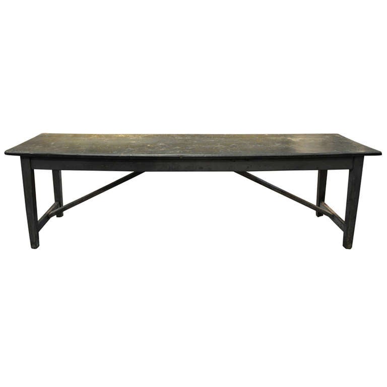 A French 19th Century Zinc top florist table at 1stDibs