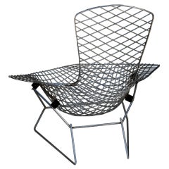 Harry Bertoia "Bird Chair with Foot Stool" by Knoll