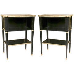 Pair Of Bedside Tables In The Style of Maison Jansen