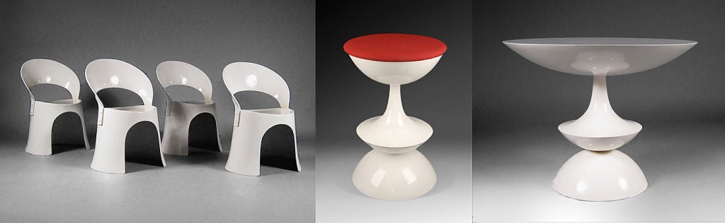 Four Chairs by Nanna DITZEL, 1969