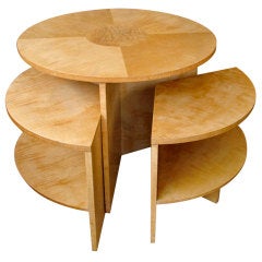 Used 1930s Modernist Nest Of 4 Tables