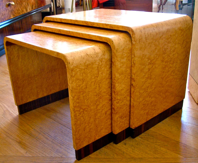 1930's Modernist Nest of Tables