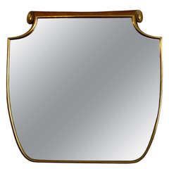 Vintage Large 1940s Italian Mirror