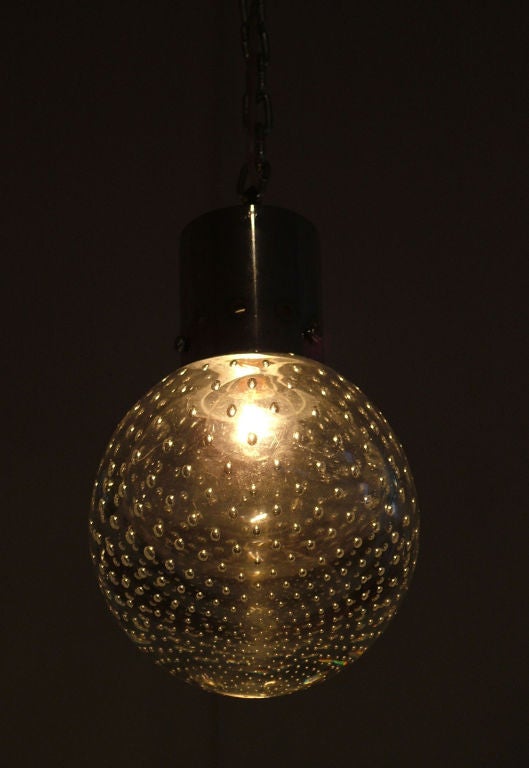 Mid-20th Century Large Seguso Lamp