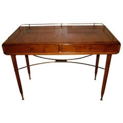 Rosewood Desk / console designed by A J Milne for Heals