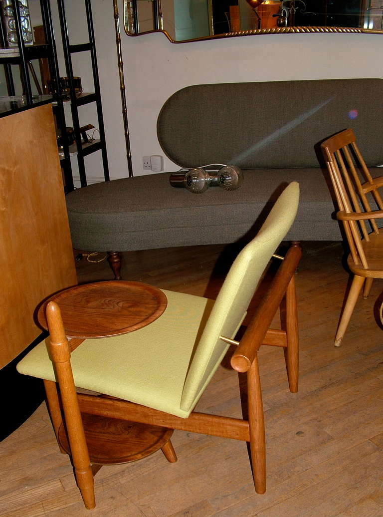 Mid-Century Modern one Finn Juhl chair by France and Daverkosen For Sale