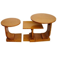 1930
s modernist nest of tables