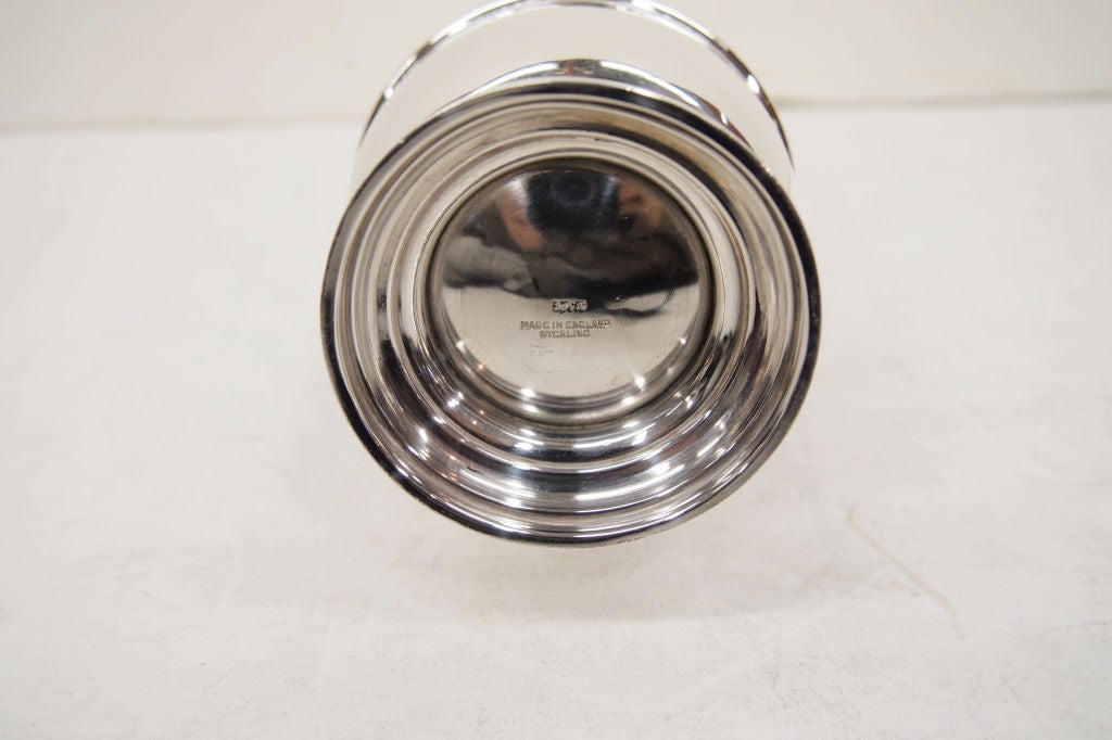 English Sterling Silver Muffineer/Sugar Shaker from England