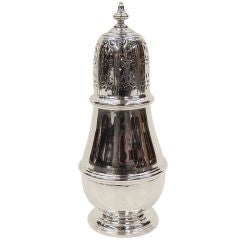Vintage Sterling Silver Muffineer/Sugar Shaker from England