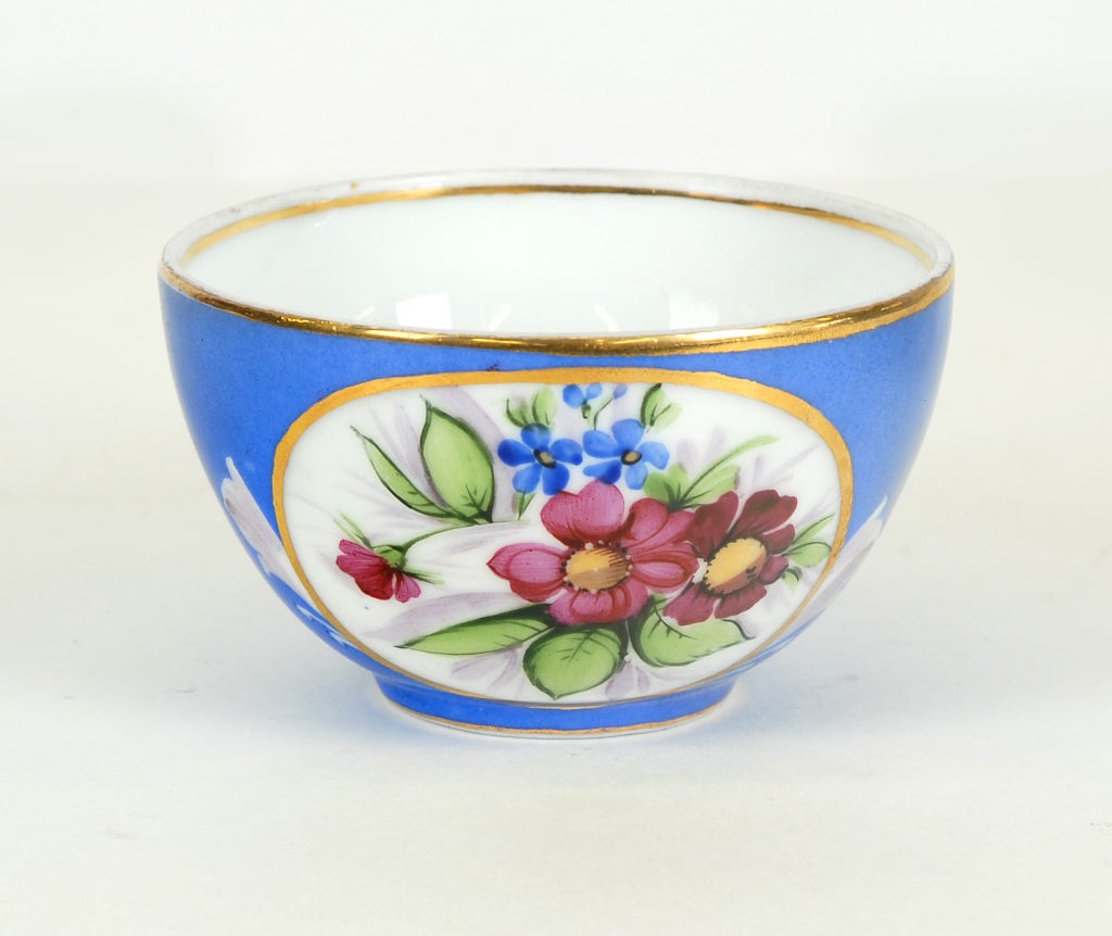 Russian early 19th Century Porcelain Cup & Saucer 1